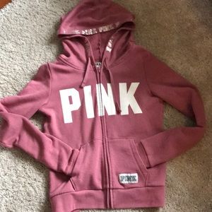 Pink VS hoodie + Mist (Blush) as a free gift